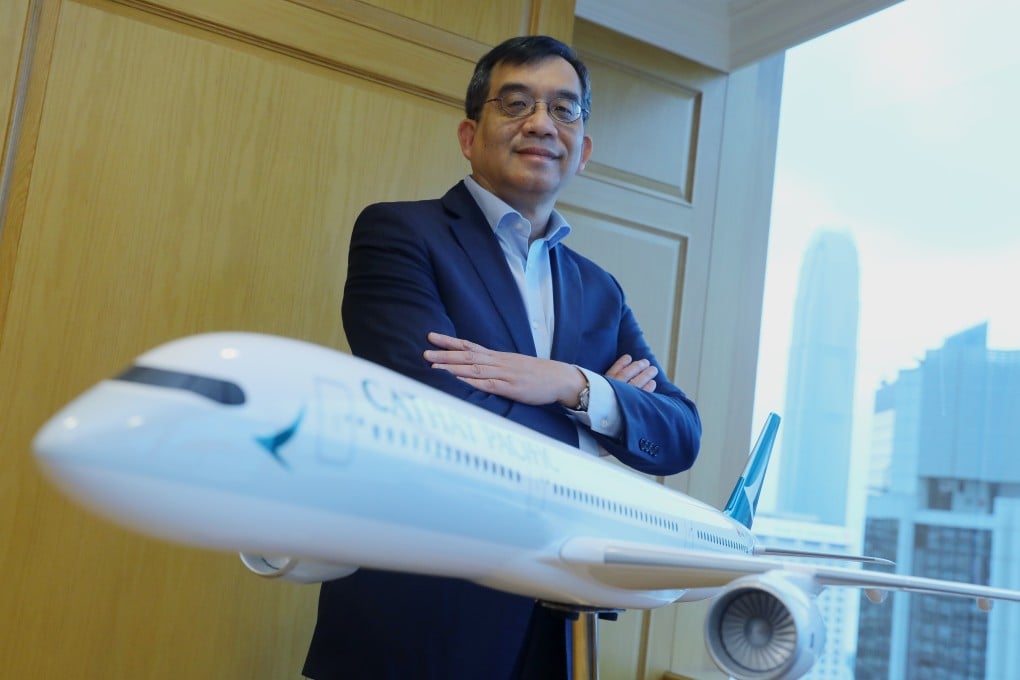 Cathay Pacific CEO Augustus Tang spoke at length to the Post about the imminent changes at the airline. Photo: Dickson Lee