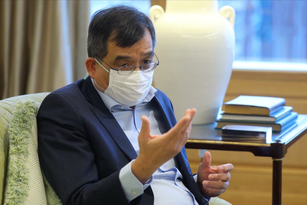 Augustus Tang Kin-wing, CEO of Cathay Pacific, sees travel bubbles as the solution to an aviation industry battered by Covid-19. Photo: Dickson Lee