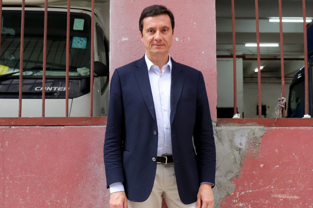 Fabio Rossi, a native of Turin in northern Italy, operates art gallery Rossi & Rossi in Hong Kong’s Wong Chuk Hang neighbourhood. Photo: Fabio Rossi