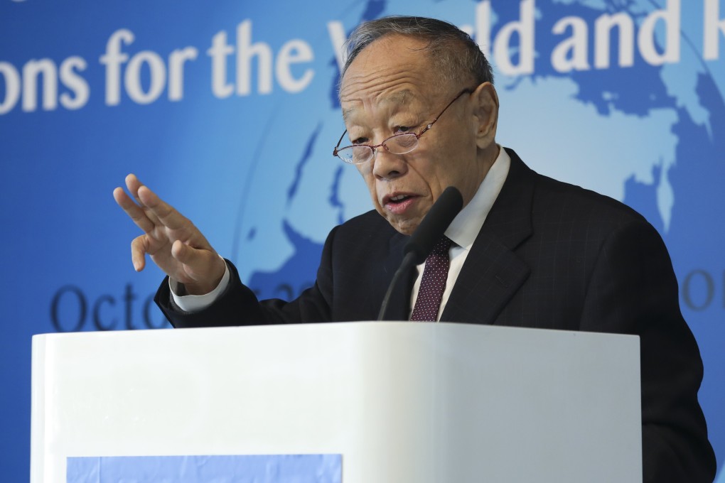 Former Chinese foreign minister Li Zhaoxing has called for greater innovation and progress “in a variety of sectors”. Photo: K.Y. Cheng