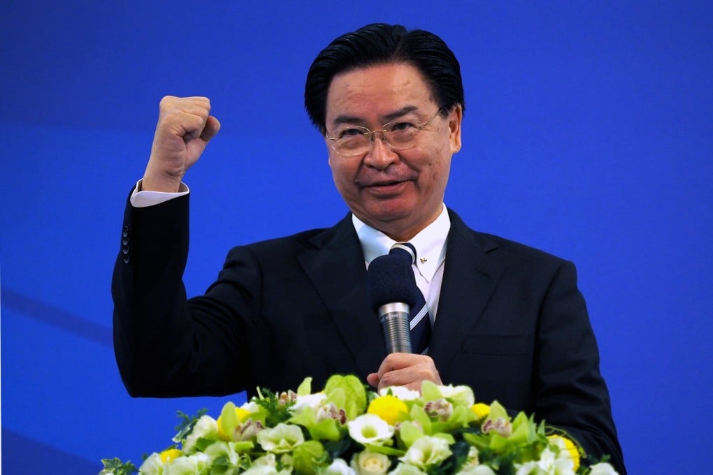 Taiwan’s Foreign Minister Joseph Wu says the island’s cooperative partnership relationship with the US has ‘gone up another level’. Photo: EPA-EFE