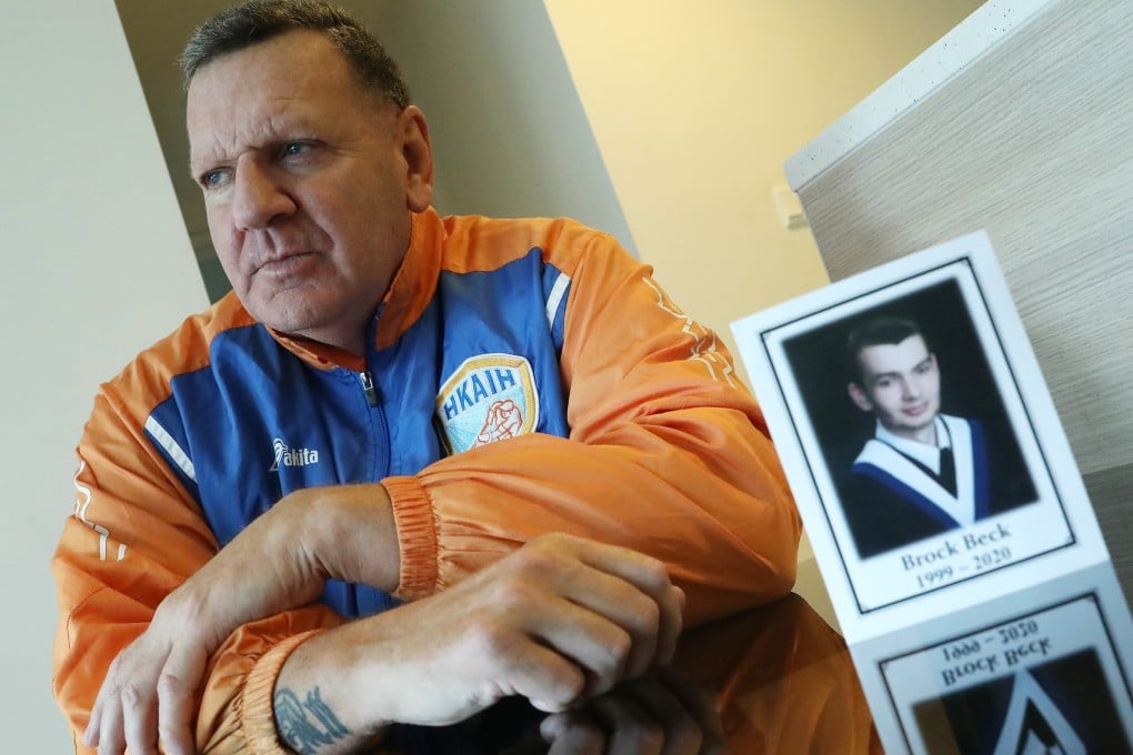 Barry Beck says he hopes those who killed his son are brought to justice. A Go Fund Me fundraising page has been set up to offer a reward. Photo: K.Y. Cheng