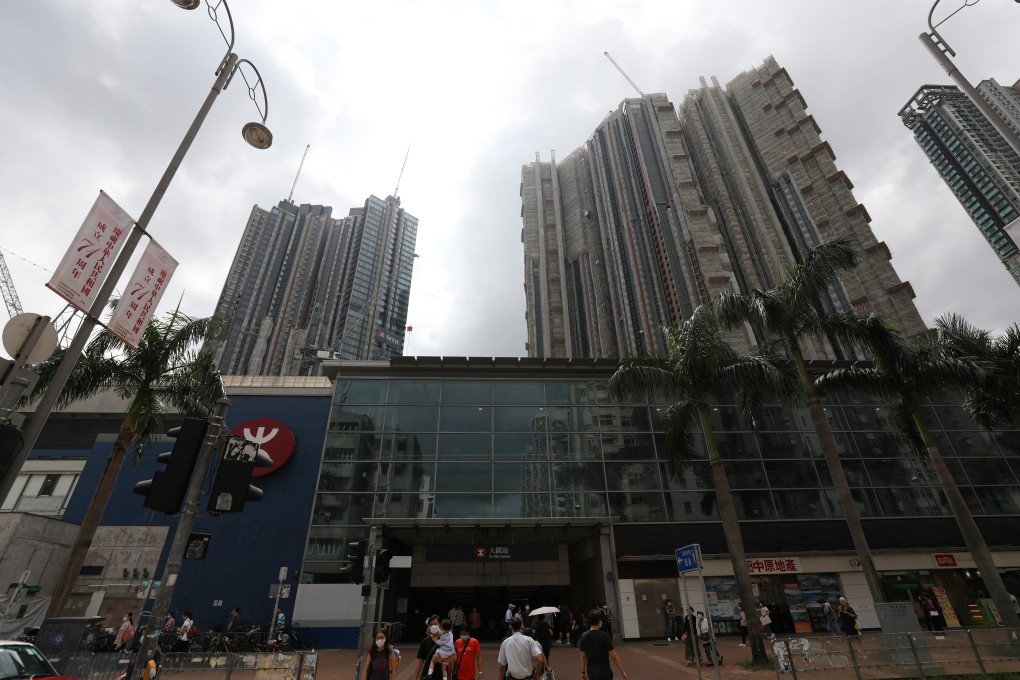 New Word's residential development The Pavilia Farm atop Tai Wai MTR Station in Sha Tin, Hong Kong. Photo: Xiaomei Chen