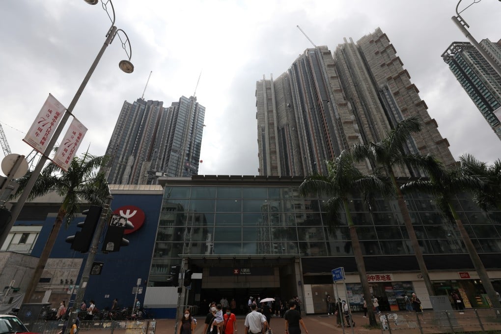 New Word's residential development The Pavilia Farm atop Tai Wai MTR Station in Sha Tin, Hong Kong. Photo: Xiaomei Chen