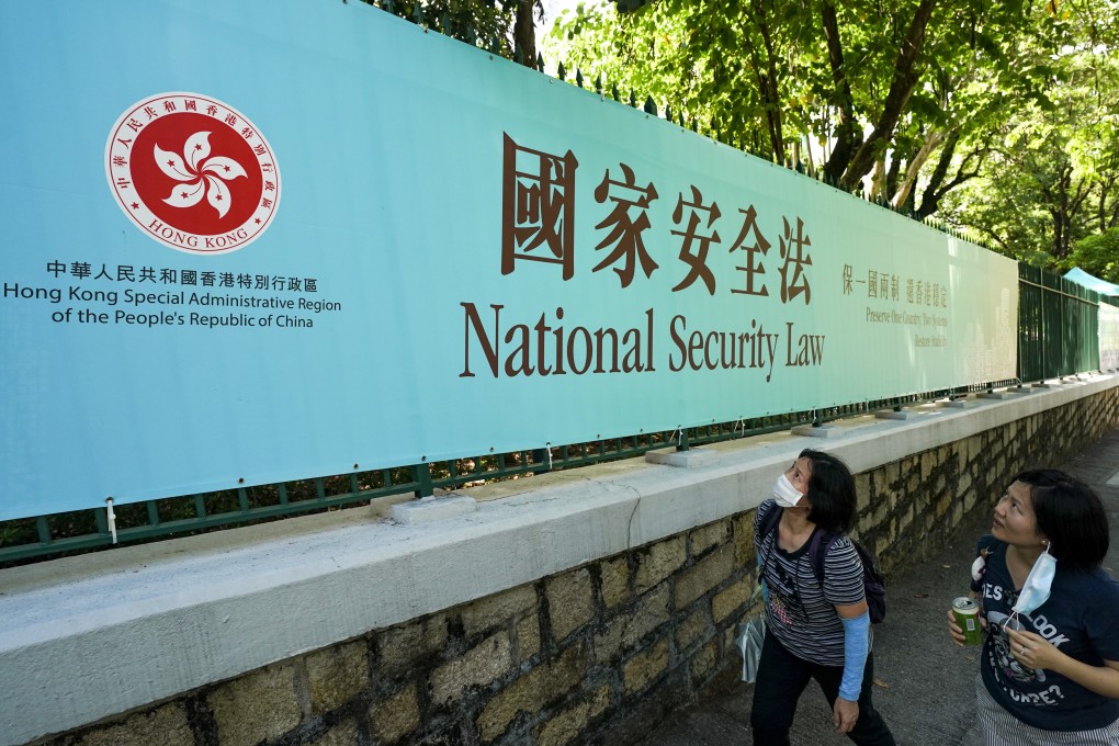 The liaison office accused radicals of threatening to commit acts of terrorism and openly challenging the new national security law. Photo: Felix Wong