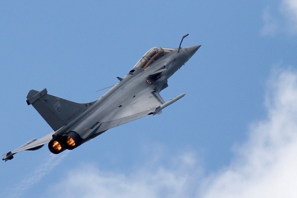 The military said the Rafale jet was authorised to travel at supersonic speed. Photo: Reuters