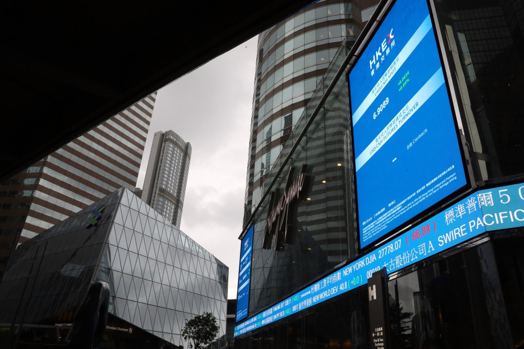 Hang Seng Index completes a first monthly loss since May amid US-China tensions. Photo: Dickson Lee