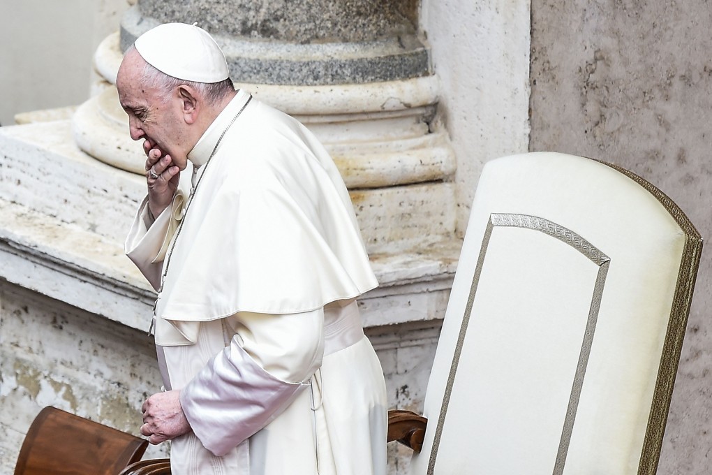 Pope Francis is under pressure to withdraw from the agreement amid criticism over China’s human rights record. Photo: AFP