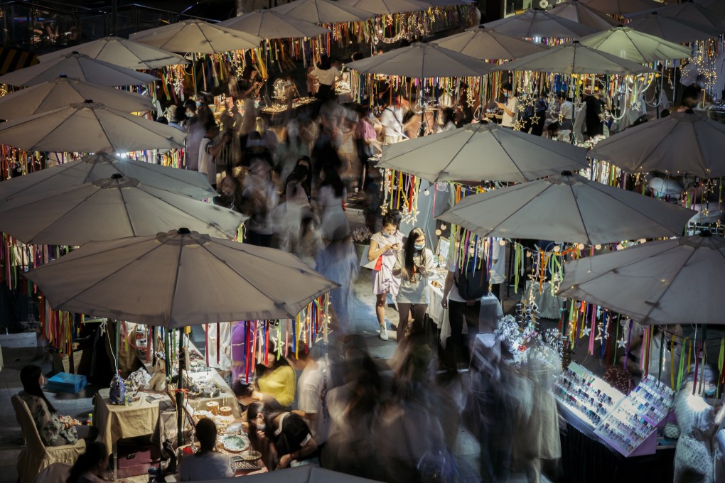Shoppers have returned to Chunxi Road, a bustling pedestrianised shopping street in Chengdu, Sichuan province, as China reopens for business in a post-coronavirus environment. Photo: Getty