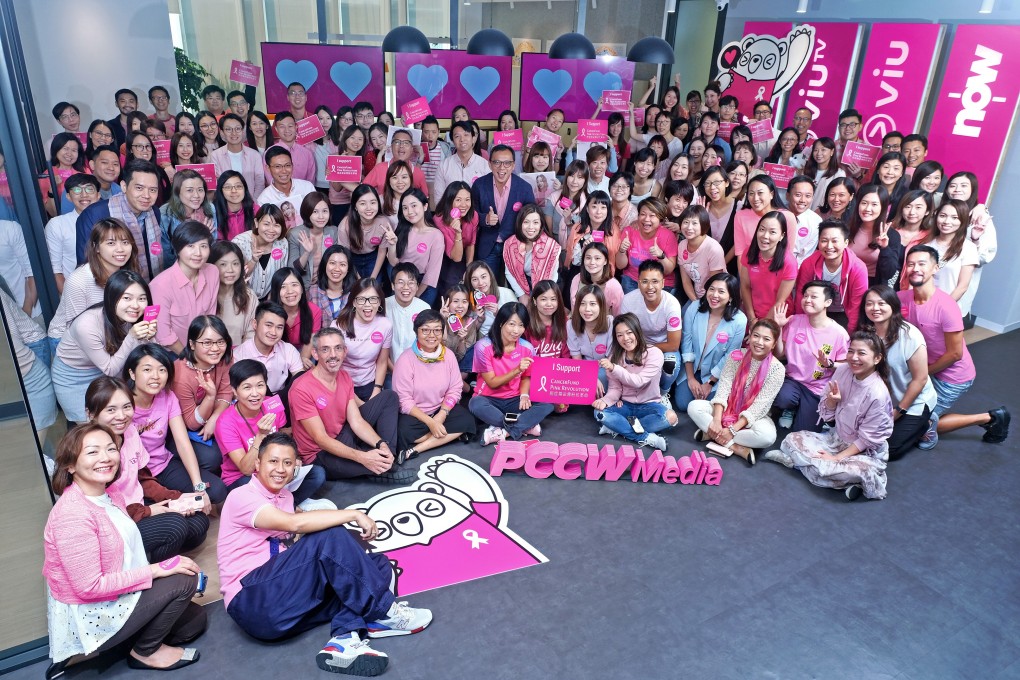 Dress in pink on October 23 to help raise breast cancer awareness. Photo: Hong Kong Cancer Fund