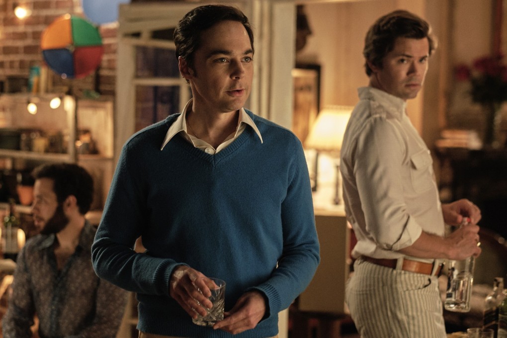 Jim Parsons (left) and Andrew Rannells in a scene from Netflix’s remake of gay classic The Boys in the Band. Photo: AP
