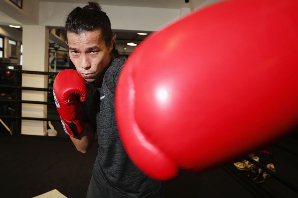 Hong Kong actor Jason Tobin, working out at Southpaw boxing gym in Central, brings Conor McGregor into the television show Warrior in his portrayal of Young Jun. Photo: Xiaomei Chen