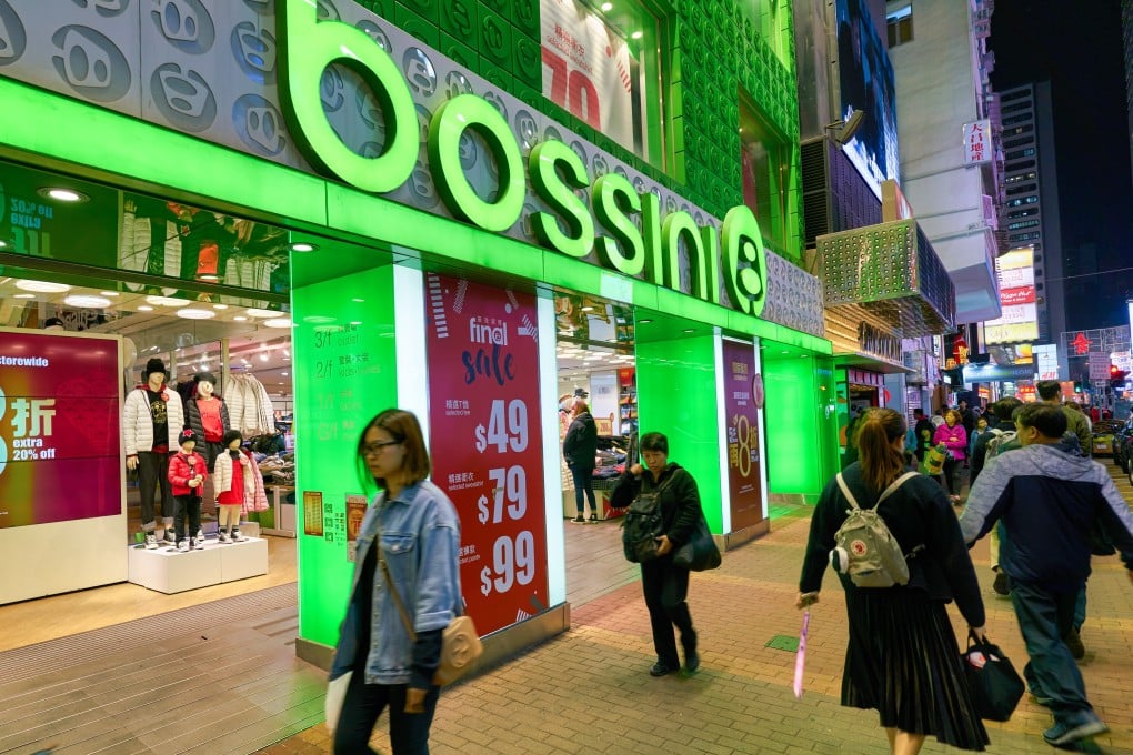 Bossini is now owned by joint venture between Bosco Law and China’s former gymnast star Li Ning. Photo: Shutterstock