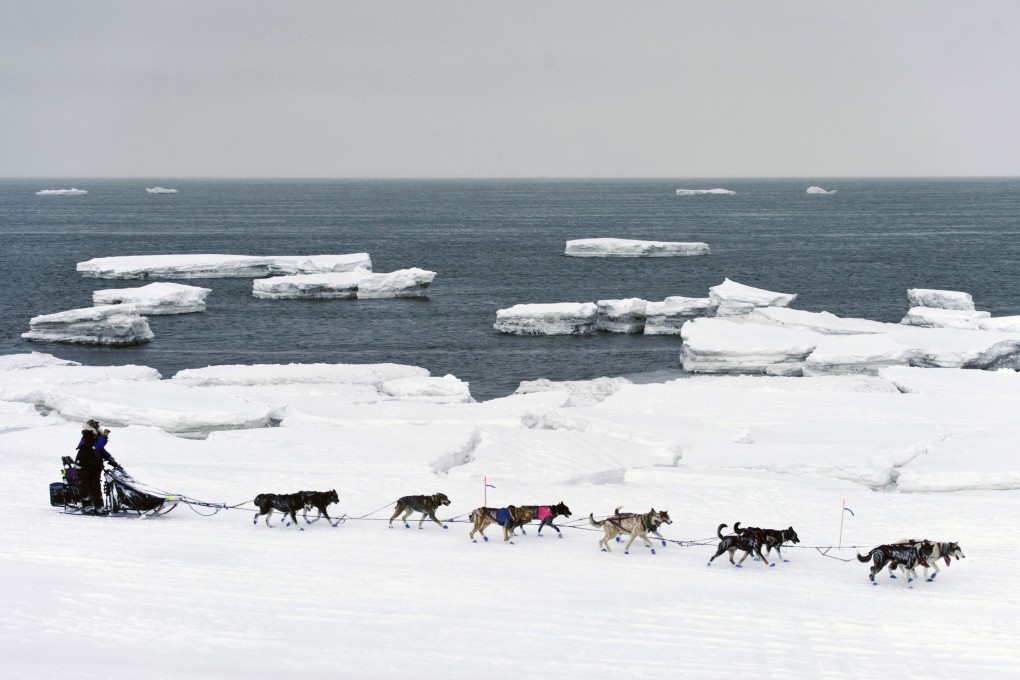 Icebergs in the open waters of Norton Sound, an inlet of the The Bering Sea in Alaska. Photo: AP