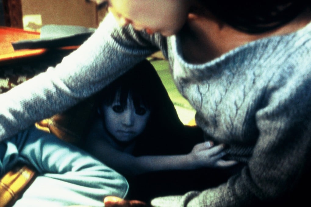 A still from the Japanese horror film, Ju-On: The Grudge (2002). Japanese film director Takashi Shimizu has turned one scary premise into a decades-spanning horror franchise.