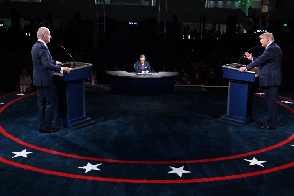 Democratic Presidential candidate and former US Vice-President Joe Biden and US President Donald Trump took part in the first debate last week ahead of November’s election. Photo: EPA-EFE