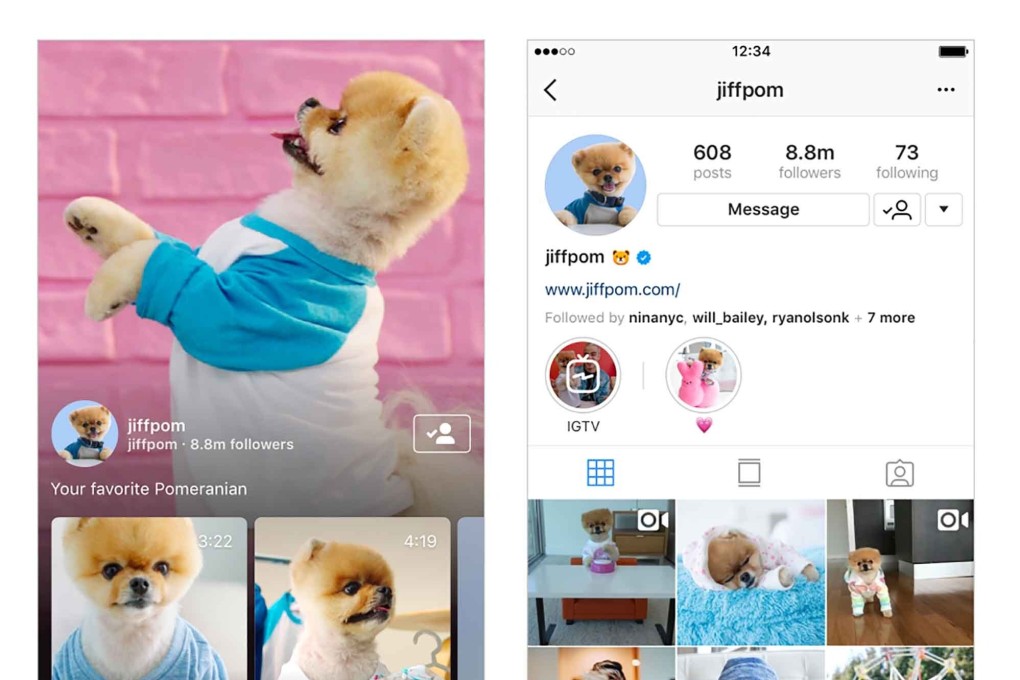 Instagram’s IGTV channel will now allow shopping within the app. Photo: Handout