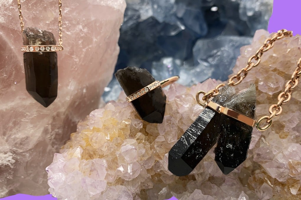 Crystal pendant necklaces by Jia Jia for sale on Net-a-Porter. Jewellers have been drawn to the supposed healing properties of crystals to create mindful crystal and protective crystal collections.