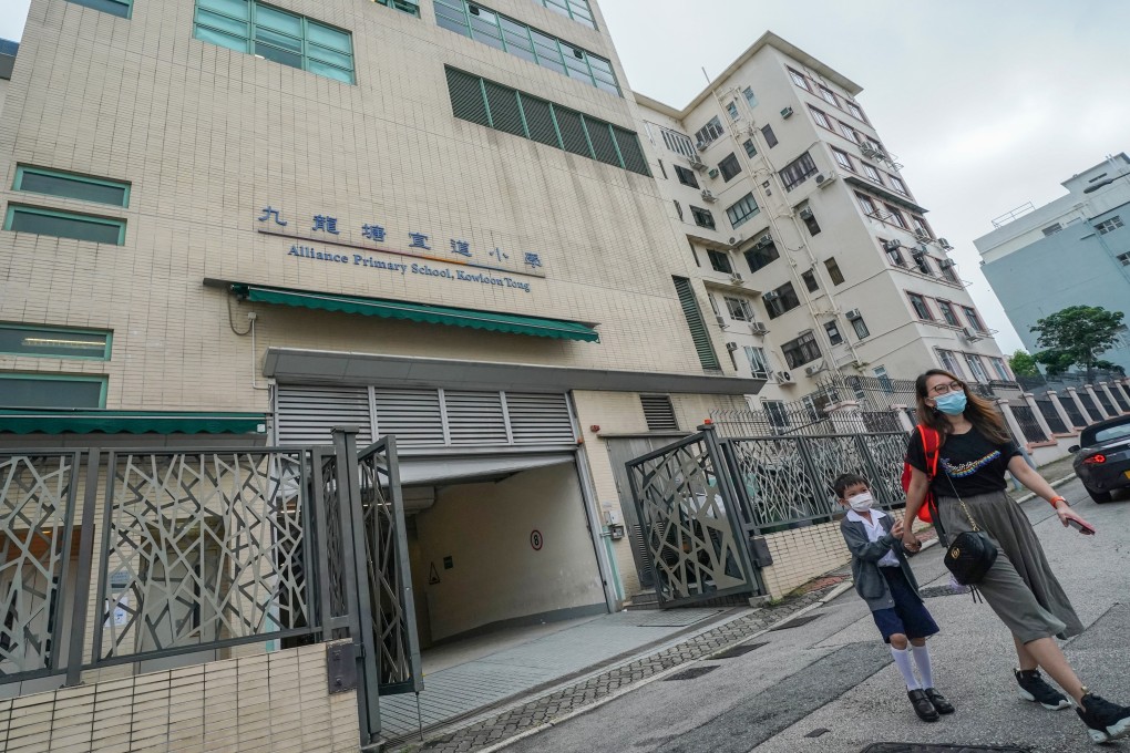 The teacher had worked at Alliance Primary School in Kowloon Tong. Photo: Felix Wong