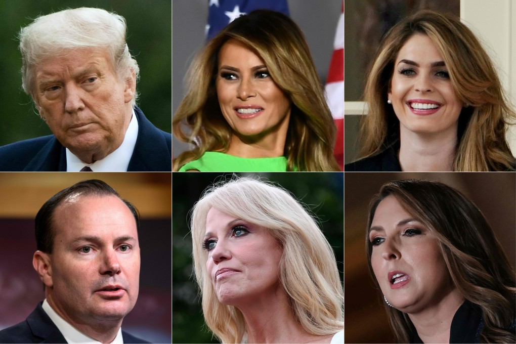 US President Donald Trump, first lady Melania Trump and multiple White House staffers have been infected with the virus. Photo: AFP