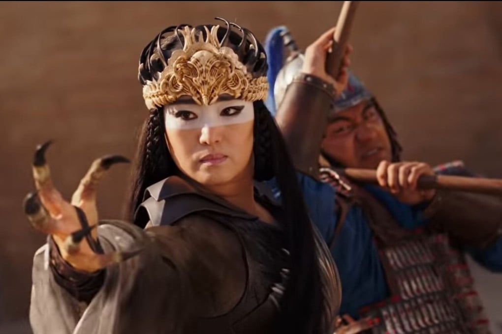 Gong Li as the Witch in Disney’s Mulan. Photo: YouTube