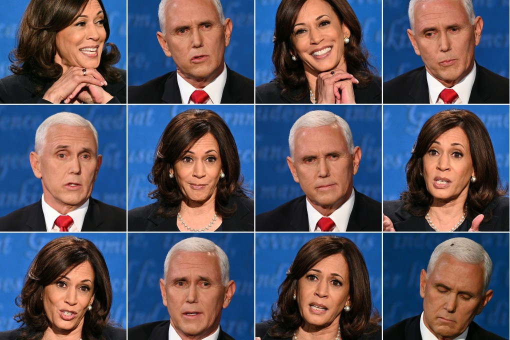 This was the kind of debate that will be seen as a victory for Mike Pence by Republicans and a victory for Kamala Harris by Democrats. Photo: AFP