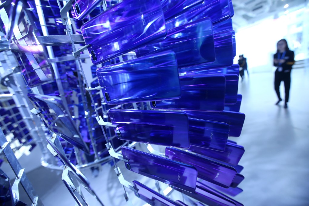 Honor unveils its new smartphones in Hong Kong on December 10, 2018. The budget smartphone brand accounted for 28 per cent of Huawei Technologies’ total smartphone shipments in the first half of this year, according to IDC. Photo: David Wong