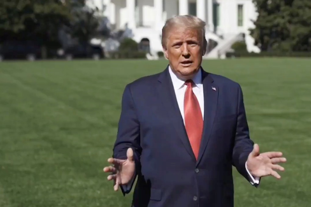 US President Donald Trump says the coronavirus pandemic is “China’s fault”. Photo: Reuters