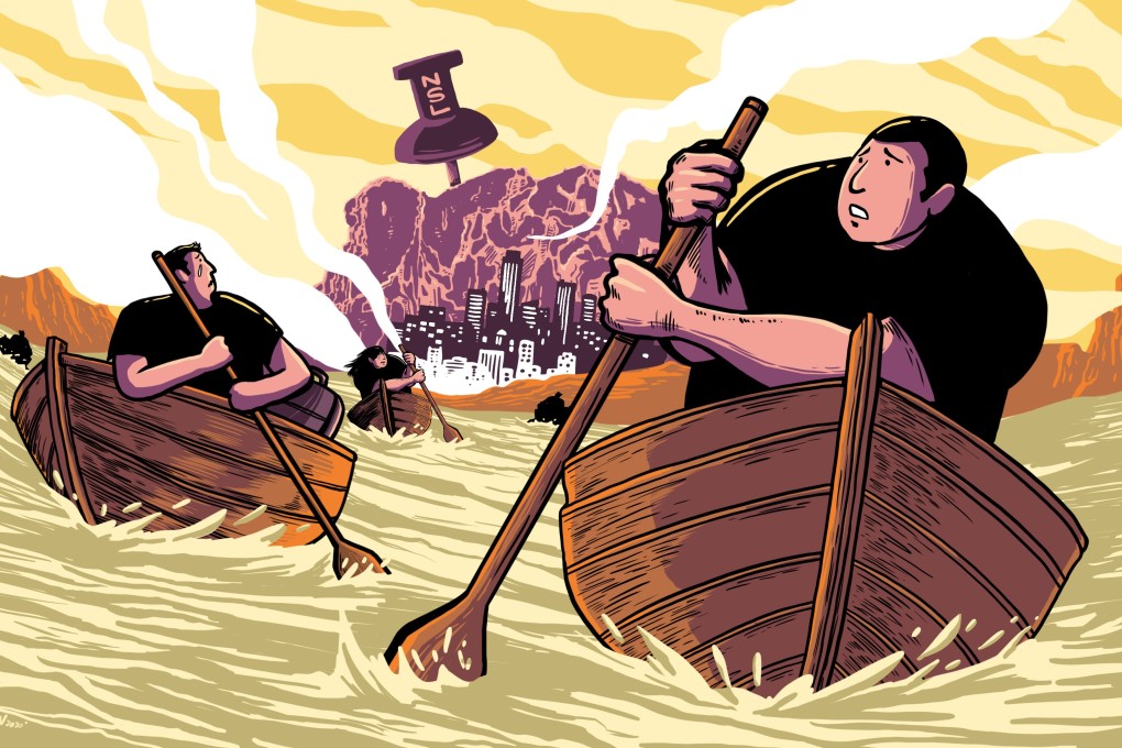 Taiwan has become a destination for a growing number of Hongkongers in recent years. Illustration: Lau Ka-kuen