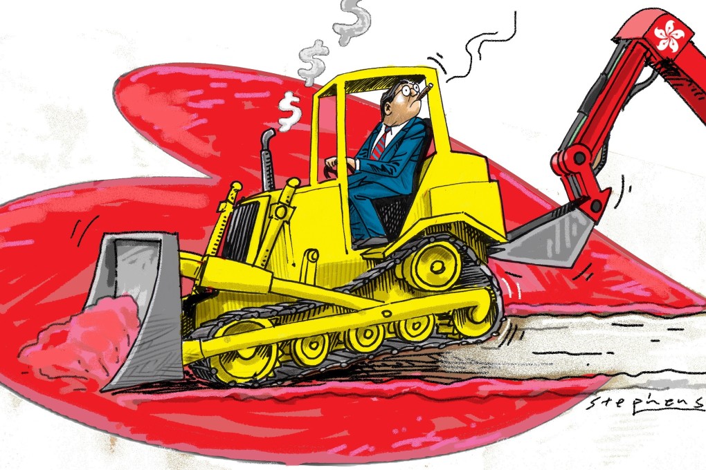 Hong Kong’s government must wrest back control of the housing market – or risk the city’s breakdown