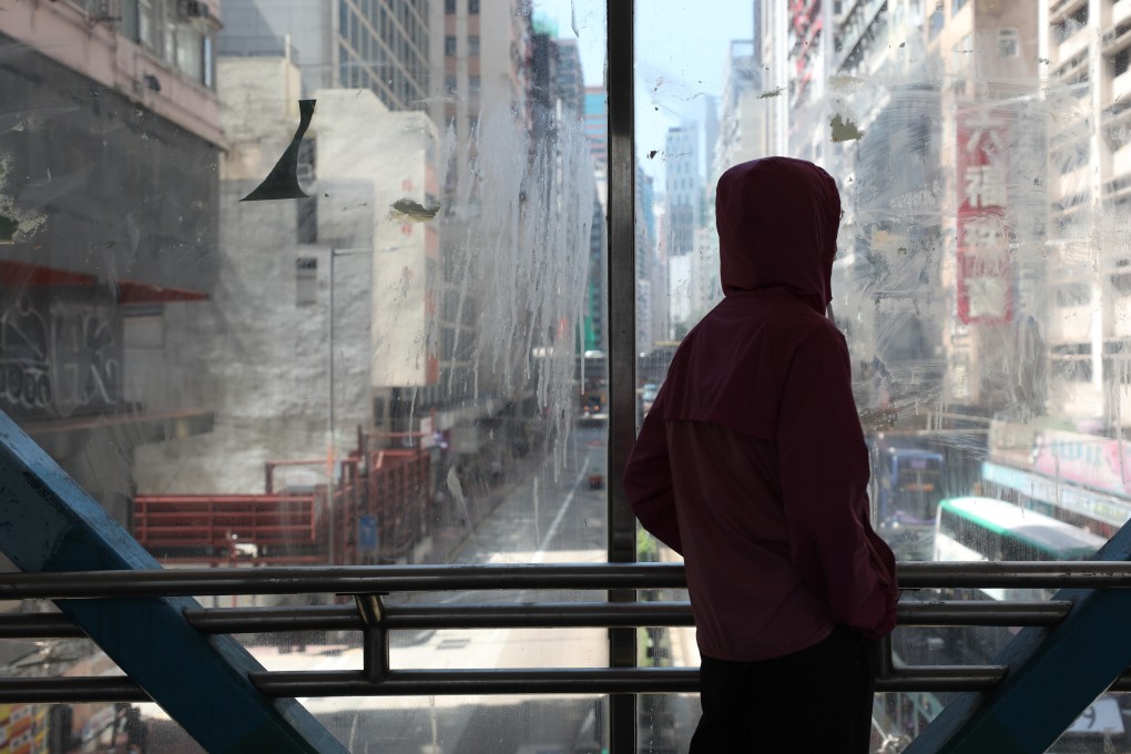 The mother of the late Poon Hiu-wing has spoken of the mental turmoil she has suffered from the murder of her teenage daughter and the protest chaos that followed. Photo: Xiaomei Chen