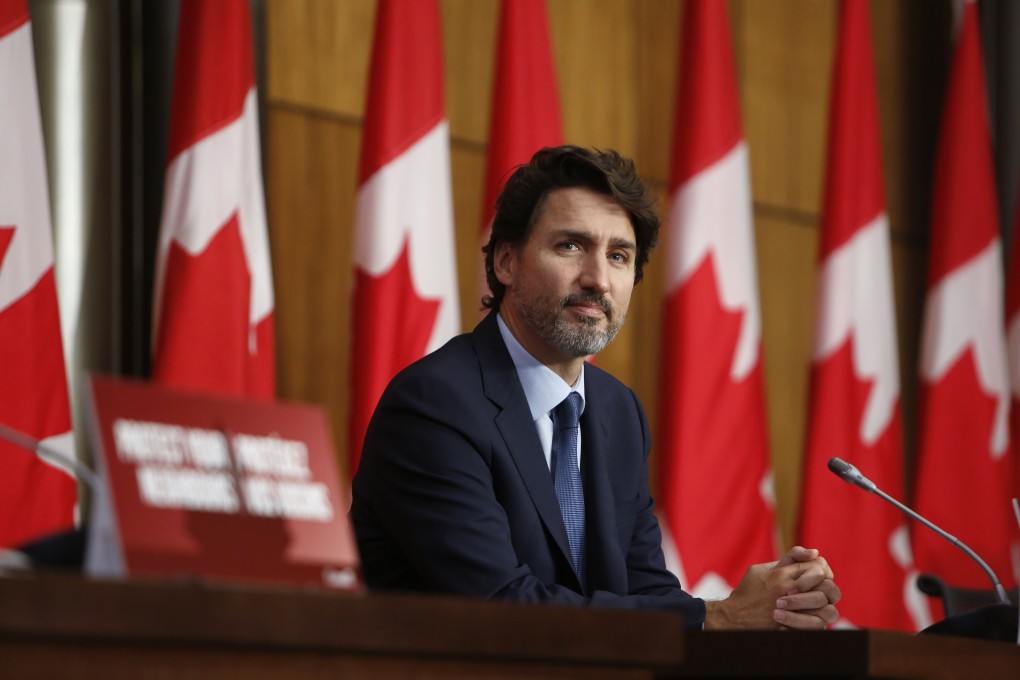 Canadian Prime Minister Justin Trudeau, has thanked Donald Trump for Washington’s continued support of efforts to free Michael Spavor and Michael Kovrig. Photo: Bloomberg
