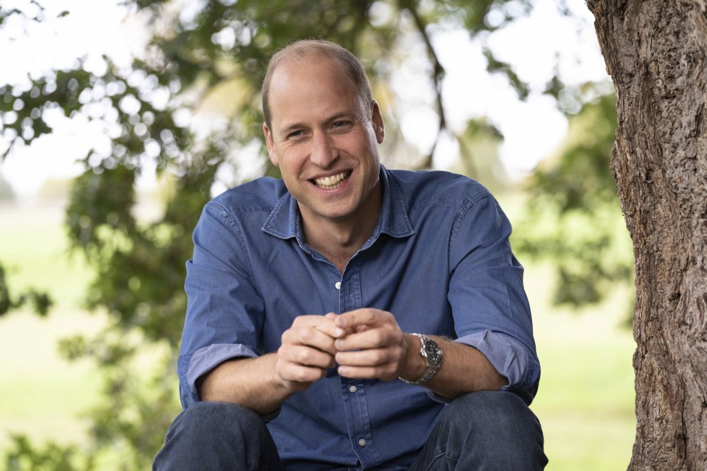 Prince William during a recording to promote the first TED conference, in the grounds of Windsor Castle. Photo: Kensington Palace via AP