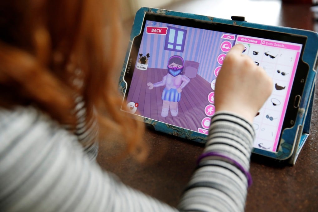 Roblox says two-thirds of all US kids 9 to 12 years old use its platform, which hosts millions of games that are built by its users. Photo: Reuters