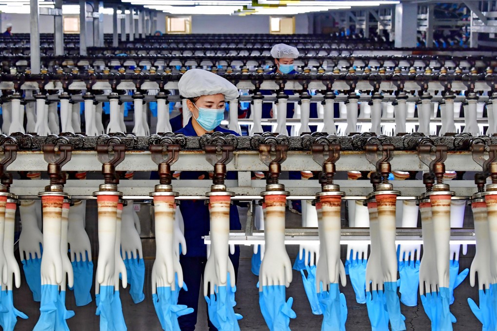 China’s exports to the United States, bolstered in part by strong shipments of medical equipment, shot up by 20.36 per cent in September, year on year, to US$43.96 billion. Photo: Xinhua