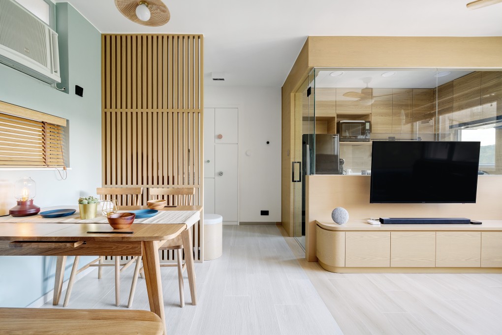 Tommy Hui designed this Wong Chuk Hang apartment, aptly named the Bird Hide, to make the most of its panoramic views. Photography: Steven Ko