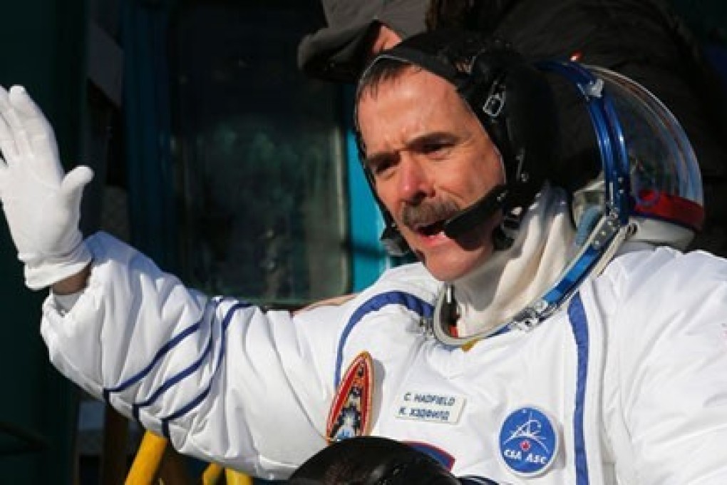 Astronaut Chris Hadfield was the first Canadian to walk in space and has served as commander of the International Space Station. Photo: AP