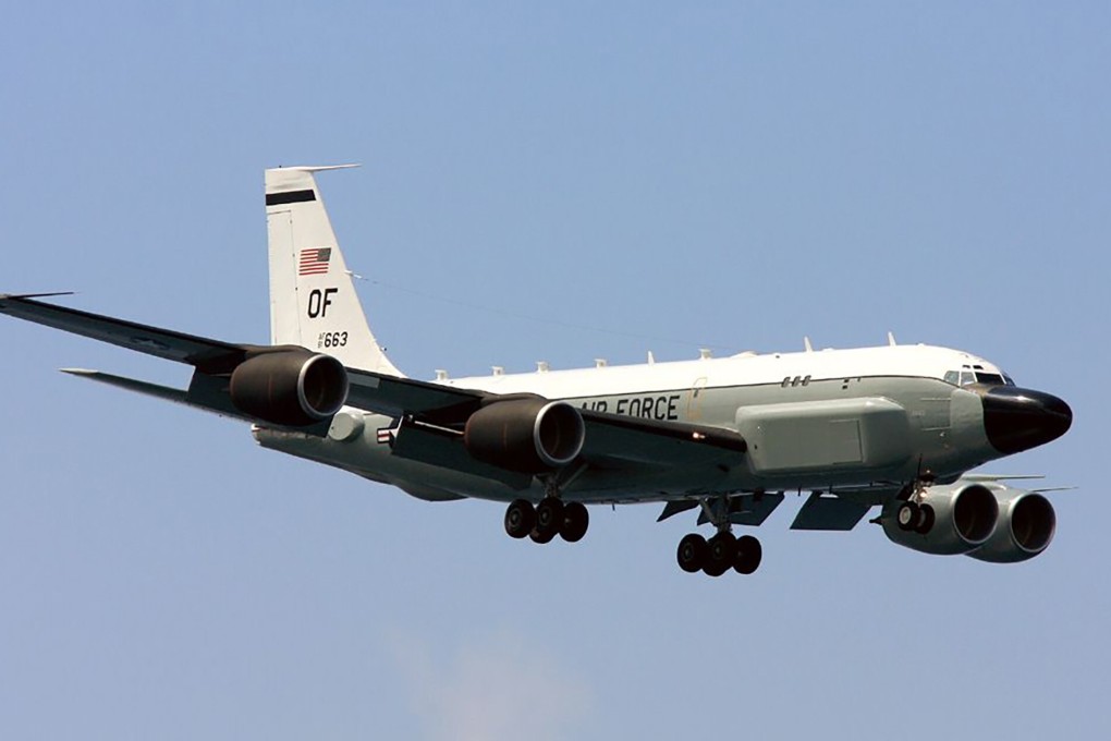 US Air Force RC-135S planes last month disguised themselves as civilian aircraft, according to a Beijing think tank. Photo: Handout