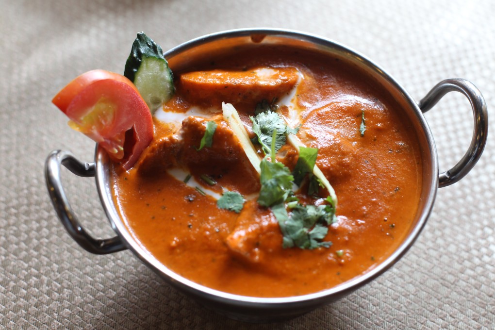 Butter chicken at Tulsi Indian Restaurant in Quarry Bay, a neighbourhood favourite of Vance Lee, a professional musician and keen amateur golfer in Hong Kong. Photo: Paul Yeung