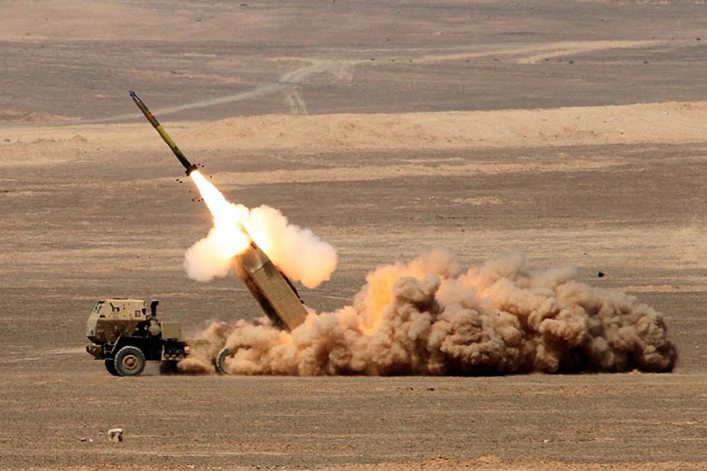 One of the proposed US arms deals would supply Taiwan with the High Mobility Artillery Rocket System. Photo: EPA