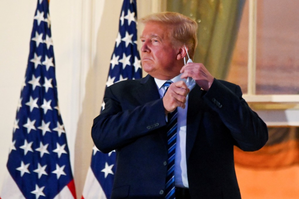 Donald Trump described his illness as a “blessing”. Photo: Reuters