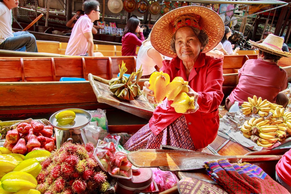 The Damnoen Saduak floating market in western Thailand. Photo: Shutterstock