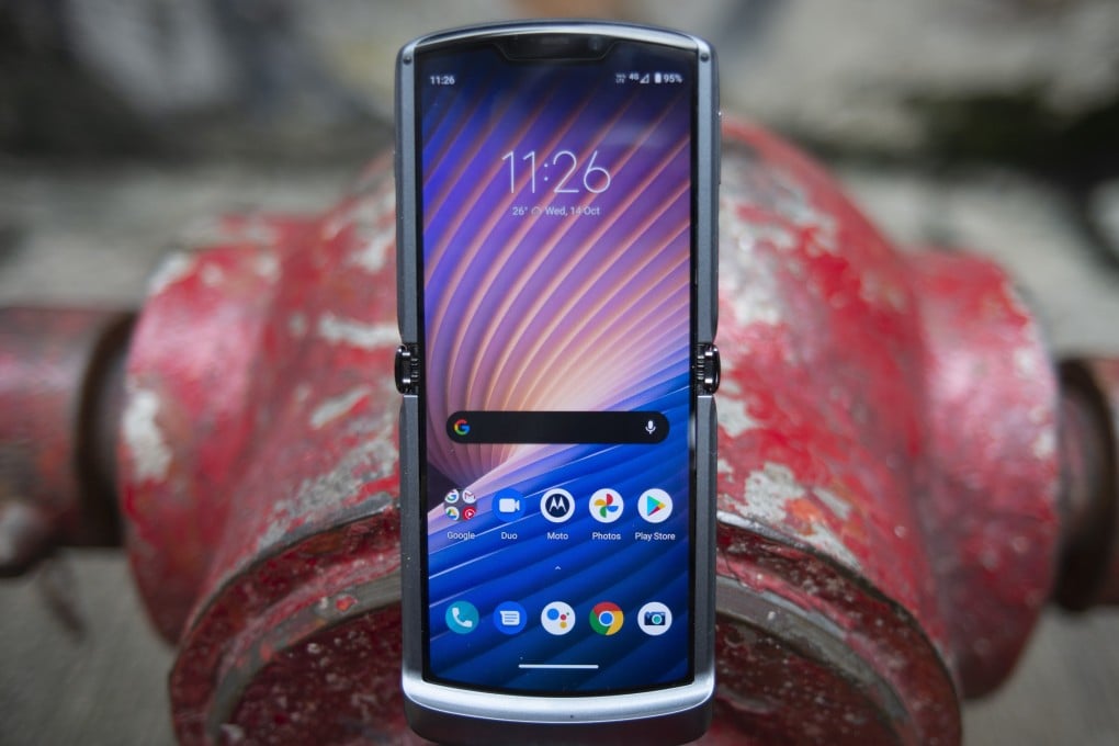The Motorola Razr 5G is one of the best folding phones on the market. Photo: Antony Dickson