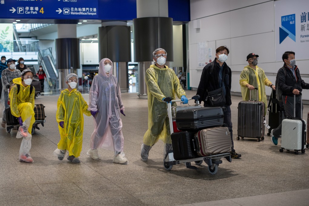 Hong Kong Airport Authority announced on its website that the policy to allow mainlanders to transit through the city would be extended until further notice. Photo: EPA-EFE