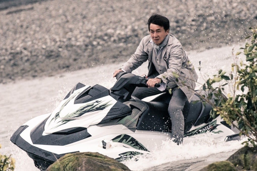 Jackie Chan in a still from Vanguard. The film was the lowest box-office performer among Chinese-made films released during the mainland’s recent golden-week national holiday.