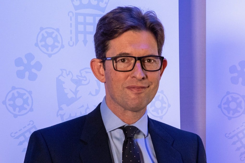 MI5 Director General Ken McCallum is photographed in London on Tuesday. Photo: UK government handout via Reuters