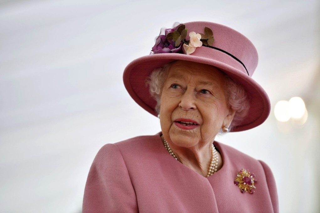 Britain's Queen Elizabeth visits the Defence Science and Technology Laboratory (DSTL) at Porton Down, England on Thursday. Photo: AP