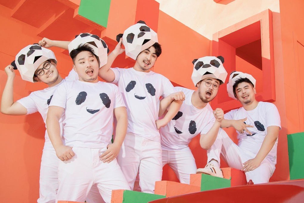 Five-member plus-size Chinese boy band Produce Pandas released their first single, La La La, in July, and their first album, A.S.I.A, earlier this week. Photo: Produce Pandas