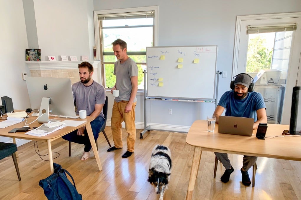 Substack, the San Francisco-based newsletters start-up, was co-founded by Chris Best, Hamish McKenzie and Jairaj Sethi. Photo: Substack