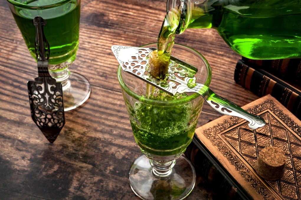 Absinthe is poured into a glass over a sugar cube in a traditional preparation called the ‘absinthe ritual’. Absinthe is one of the many liqueurs that uses anise to give it its unique flavour. Photo: Getty Images/iStockphoto